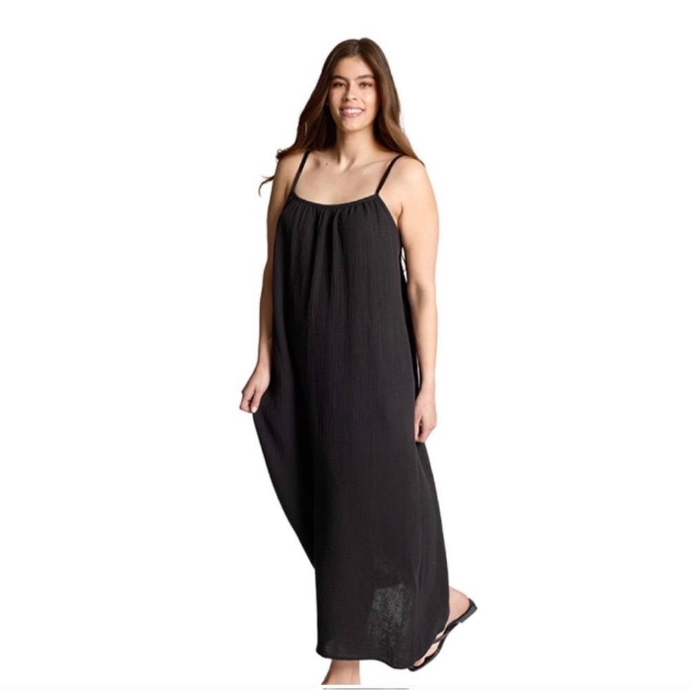 Sol Angeles Black Maxi Dress